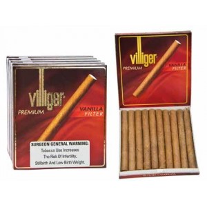 Villiger Premium Vanilla Filtered Cigarillos